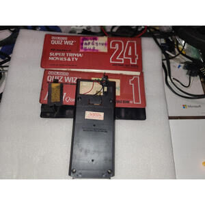 Coleco Quiz Wiz The Computer Question #24 & 1-Broken 9V Plug-Untested-PARTS-READ
